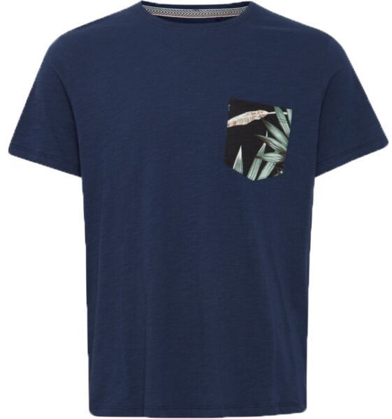 BLEND TEE REGULAR FIT Pánske tričko, tmavo modrá, veľkosť
