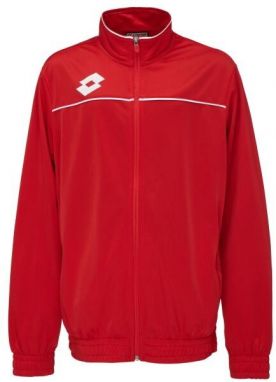 Lotto ELITE SWEAT FZ PL Pánska futbalová mikina, červená, veľkosť