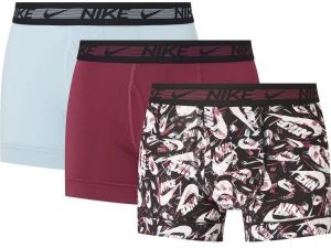 Nike TRUNK 3P Pánske boxerky, vínová, veľkosť