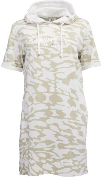 Russell Athletic DRESS HOOD W Dámske šaty, biela, veľkosť