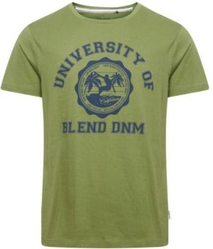 BLEND TEE REGULAR FIT Pánske tričko, zelená, veľkosť