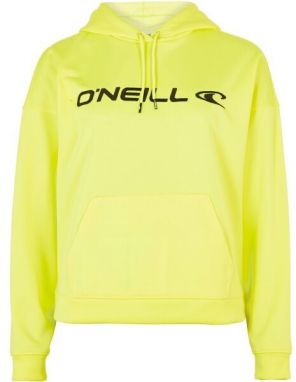 O'Neill RUTILE HOODED FLEECE Dámska mikina, reflexný neón, veľkosť