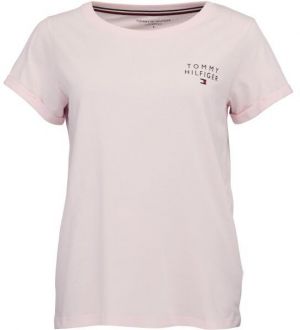 Tommy Hilfiger TH ORIGINAL-SHORT SLEEVE T-SHIRT Dámske tričko, ružová, veľkosť