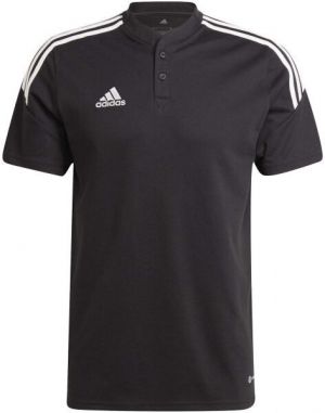 adidas CON22 POLO Pánske polo tričko, čierna, veľkosť