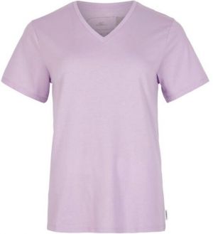 O'Neill ESSENTIALS V-NECK T-SHIRT Dámske tričko, fialová, veľkosť