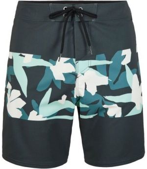 O'Neill HYPERFREAK CAMORRO 17'' BOARDSHORTS Pánske kúpacie šortky, tmavo sivá, veľkosť