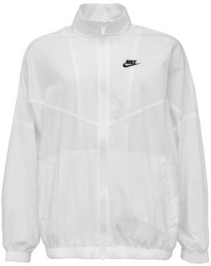 Nike NSW ESSNTL WR WVN JKT Dámska bežecká bunda, biela, veľkosť