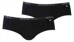 O'Neill Hipster 2-pack Dámske nohavičky, čierna, veľkosť