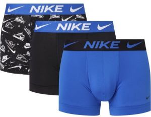 Nike DRI-FIT ES MICR TRUNK 3PK Pánske boxerky, modrá, veľkosť