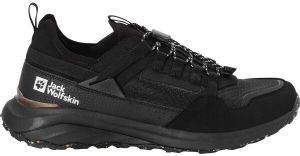 Jack Wolfskin DROMOVENTURE ATHLETIC LOW M Pánska turistická obuv, čierna, veľkosť