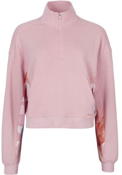 O'Neill GLOBAL AMARYLLIS 1/2 ZIP CREW Dámska mikina, ružová, veľkosť