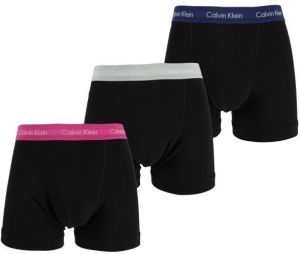 Calvin Klein 3P TRUNK Pánske boxerky, čierna, veľkosť