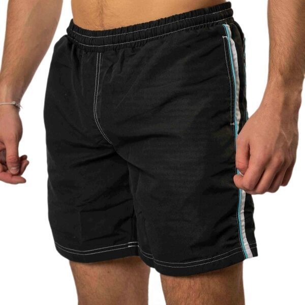 Kappa LOGO BALICRI Pánske plavecké šortky, čierna, veľkosť