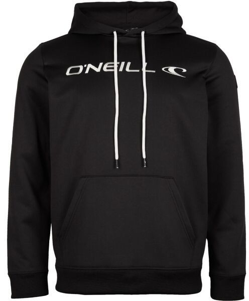O'Neill RUTILE HOODED FLEECE Pánska mikina, čierna, veľkosť