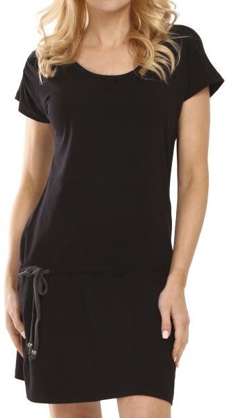 Willard AMINATA Dámske letné šaty, čierna, veľkosť