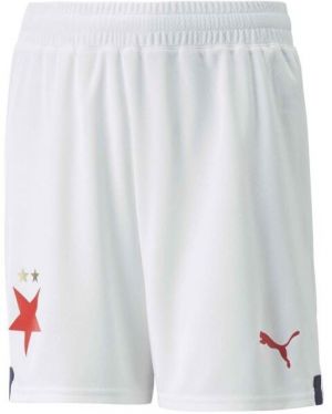 Puma SKS HOME SHORTS JR Chlapčenské futbalové šortky, biela, veľkosť