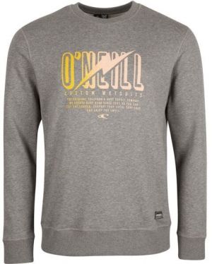 O'Neill STORM CREW SWEATSHIRT Pánska mikina, sivá, veľkosť