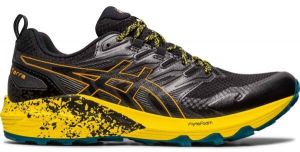 ASICS GEL-TRABUCO TERRA Pánska bežecká obuv, čierna, veľkosť 44.5