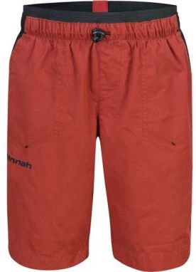 Hannah INGO JR Detské šortky, červená, veľkosť 110-116