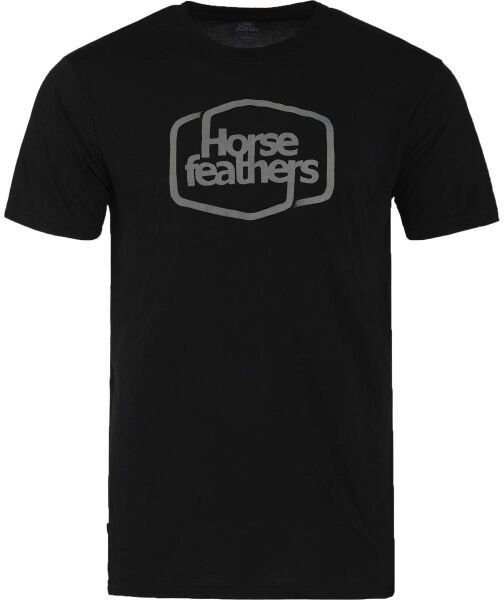 Horsefeathers ROOTER TECH T-SHIRT Pánske tričko, čierna, veľkosť