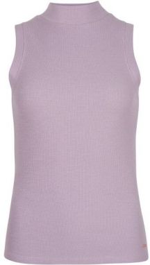 O'Neill RIB MOCK NECK TOP Dámske tielko, fialová, veľkosť