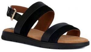 Geox D DANDRA A Dámske sandále, čierna, veľkosť