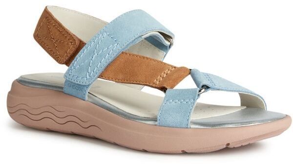Geox D SPHERICA EC5W A Dámske sandále, svetlomodrá, veľkosť