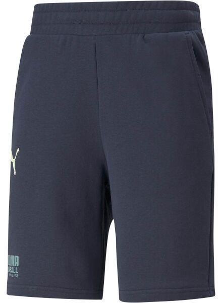 Puma FUßBALL STREET SHORTS Pánske futbalové šortky, tmavo modrá, veľkosť