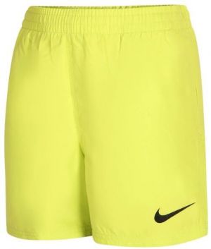 Nike ESSENTIAL 4 Chlapčenské kúpacie šortky, reflexný neón, veľkosť