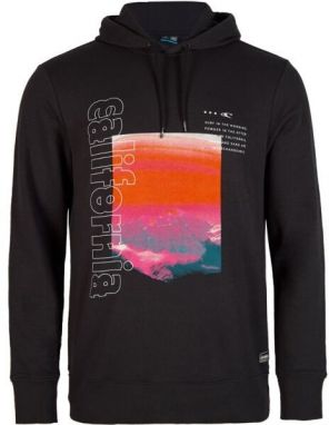 O'Neill CALI MOUNTAINS HOODIE Pánska mikina, čierna, veľkosť