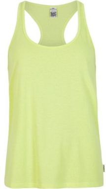 O'Neill ESSENTIALS RACER BACK TANKTOP Dámske tielko, žltá, veľkosť