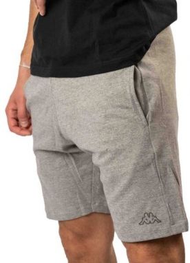 Kappa LOGO EKEZO Pánske šortky, sivá, veľkosť XXL