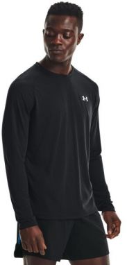 Under Armour STREAKER LONGSLEEVE Pánske tričko s dlhým rukávom, čierna, veľkosť M