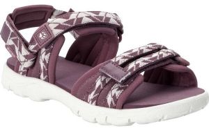 Jack Wolfskin 2 IN 1 SANDAL K Detské sandále, ružová, veľkosť