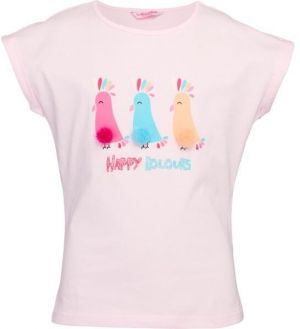 Lewro YUSTINA Dievčenské tričko, ružová, veľkosť 164-170