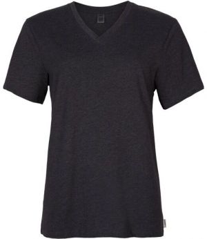 O'Neill ESSENTIALS V-NECK T-SHIRT Dámske tričko, čierna, veľkosť