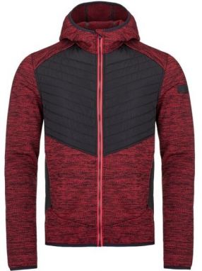 LOAP GAEFRED Pánsky outdoorový sveter, červená, veľkosť