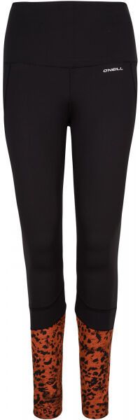 O'Neill ACTIVE PRINTED LEGGING Dámske legíny, čierna, veľkosť