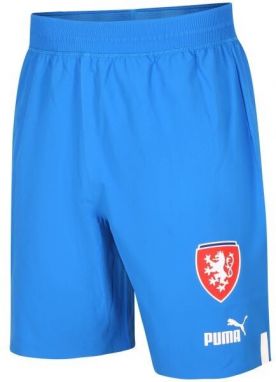 Puma FACR SHORTS PROMO Pánske šortky, modrá, veľkosť