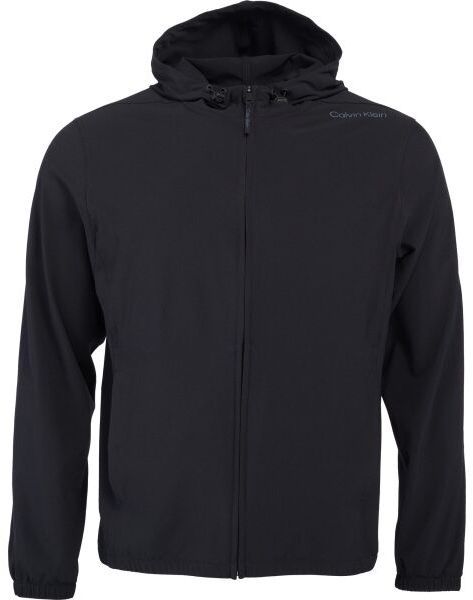 Calvin Klein ESSENTIALS PW WINDJACKET Pánska prechodná bunda, čierna, veľkosť