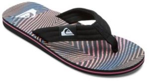 Quiksilver MOLOKAI LAYBACK II Pánske žabky, mix, veľkosť 41