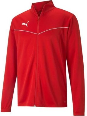 Puma TEAMRISE TRAINING POLY JACKET Pánska mikina, červená, veľkosť