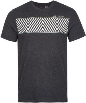 O'Neill SNSC BAND T-SHIRT Pánske tričko, tmavo sivá, veľkosť