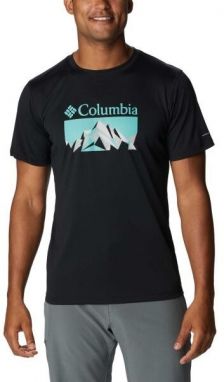 Columbia ZERO RULES SHORT Pánske tričko, tmavo sivá, veľkosť