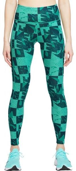 Nike DF FAST MR TGHT NV Dámske legíny, zelená, veľkosť