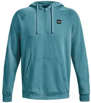 Under Armour RIVAL FLEECE 1/2ZIP HD Pánska mikina, modrá, veľkosť