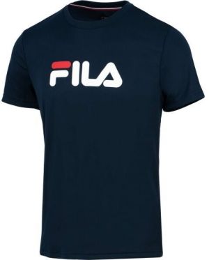 Fila T-SHIRT LOGO Pánske tričko, tmavo modrá, veľkosť