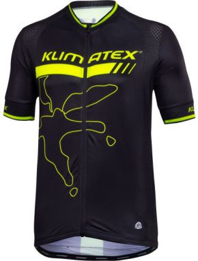 Klimatex ANIS Pánsky cyklistický dres, čierna, veľkosť