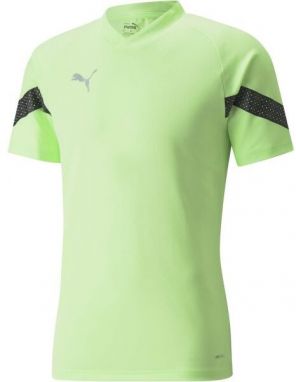Puma teamFINAL Training Jersey Pánske športové tričko, svetlo zelená, veľkosť