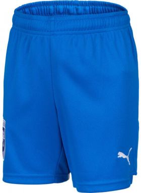 Puma UNIVERSITATEA CRAIOVA HOME SHORTS JR Chlapčenské futbalové šortky, modrá, veľkosť